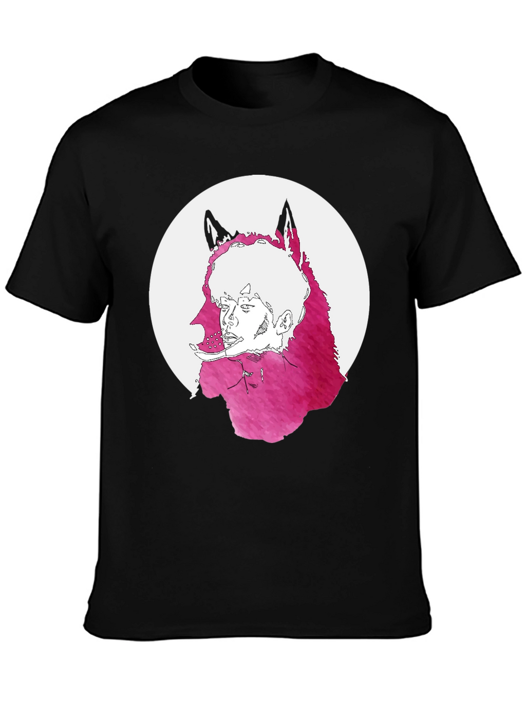 Wolf Graphic Tee - Unique Mens T-Shirt