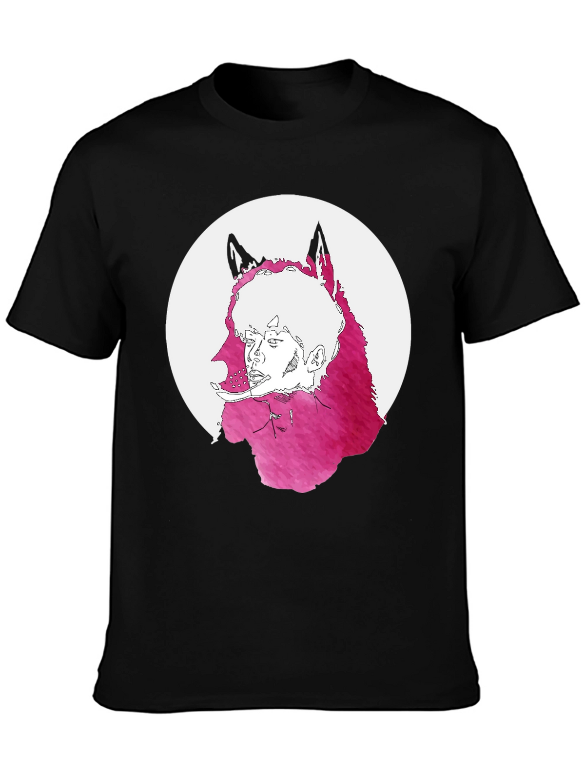 Wolf Graphic Tee - Unique Mens T-Shirt