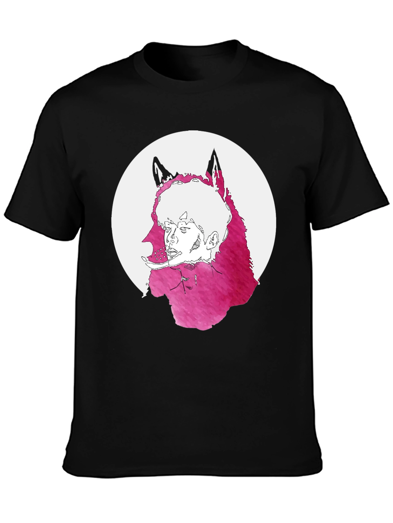 Wolf Graphic Tee - Unique Mens T-Shirt