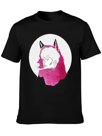 Wolf Graphic Tee - Unique Mens T-Shirt