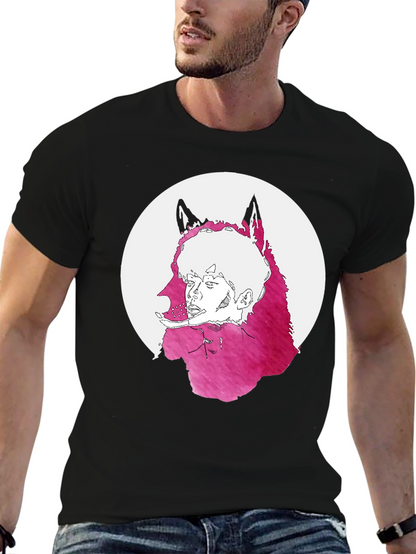 Wolf Graphic Tee - Unique Mens T-Shirt