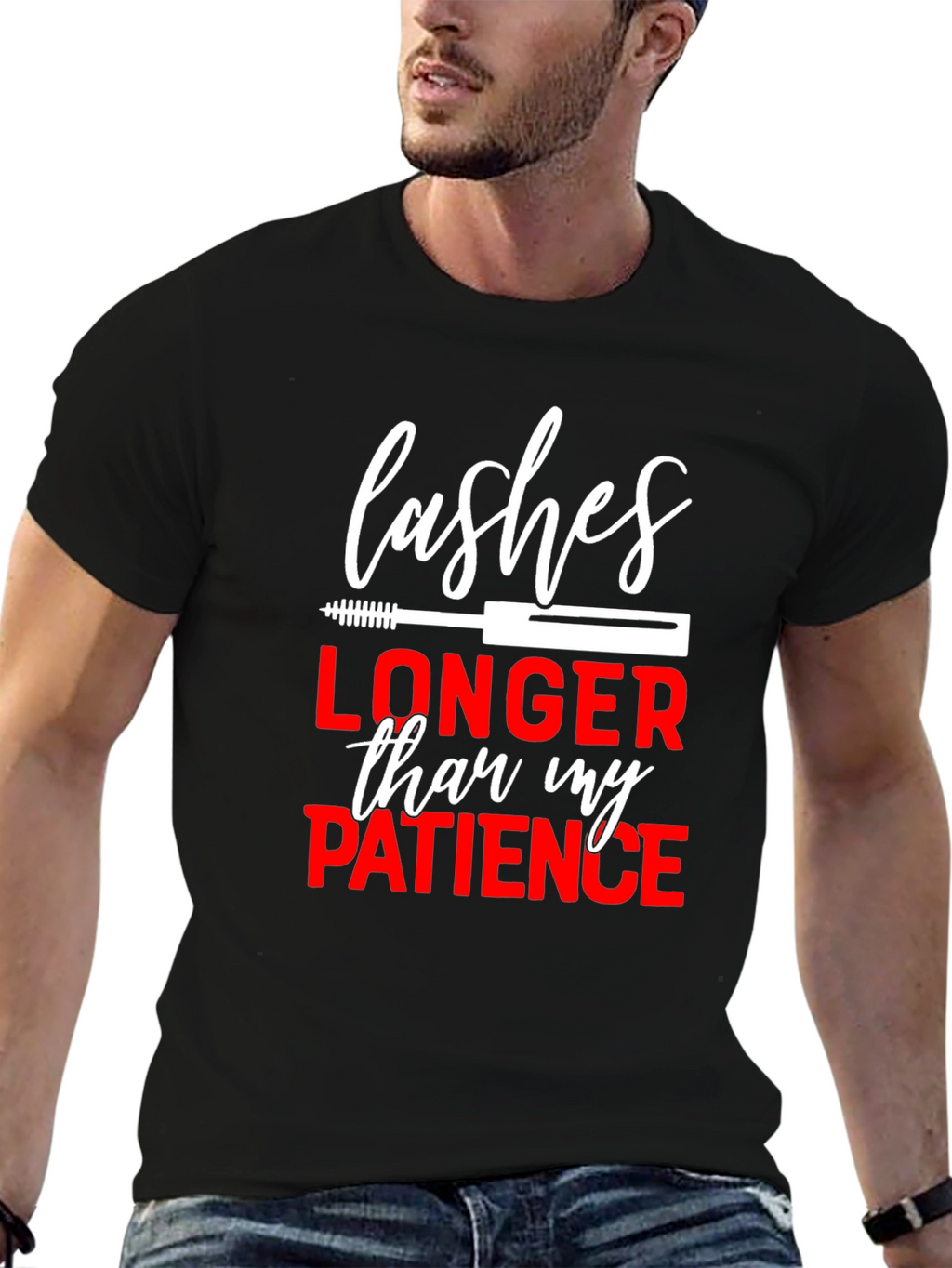 Lashes Longer Than My Patience Graphic Tee