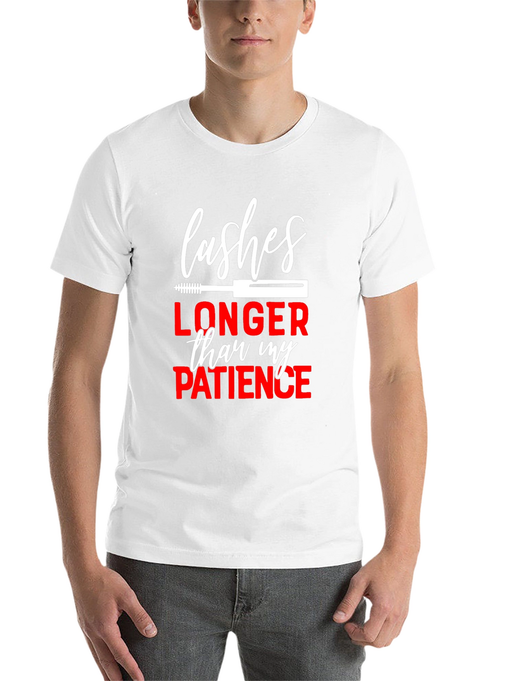 Lashes Longer Than My Patience Graphic Tee