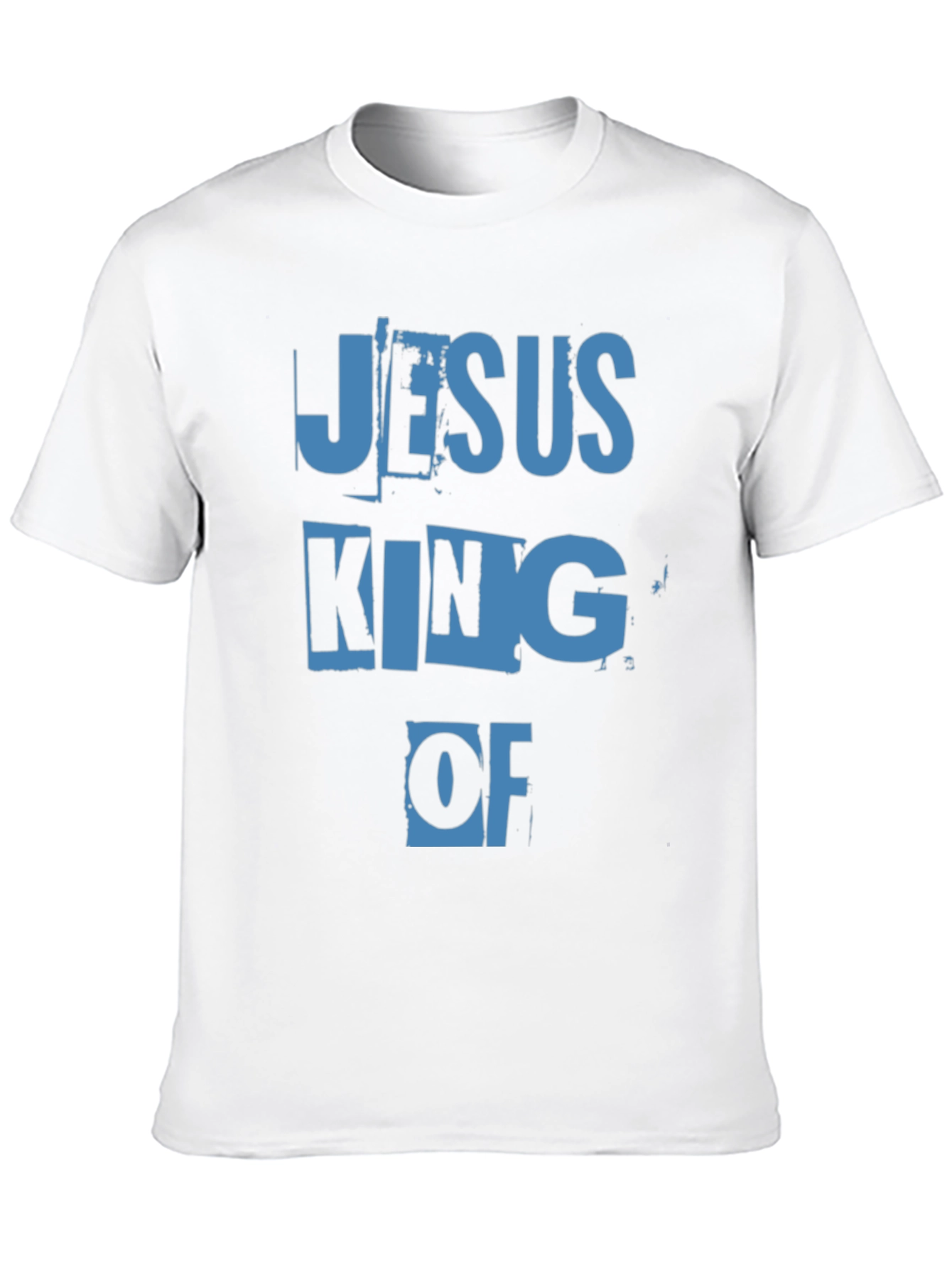 Jesus King Of Black T-Shirt