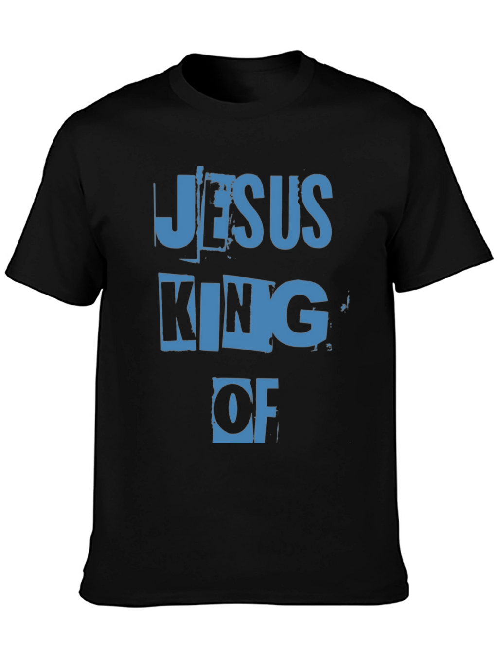 Jesus King Of Black T-Shirt