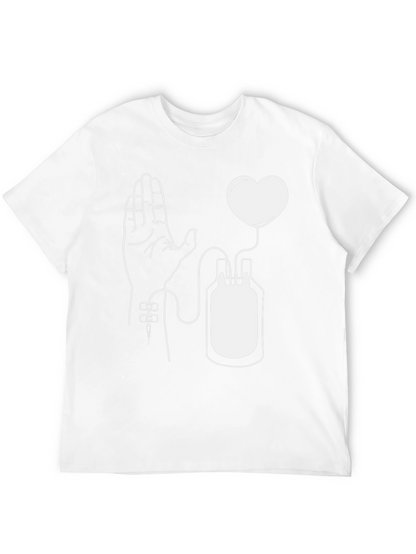 Donate Blood Save Lives Graphic Tee