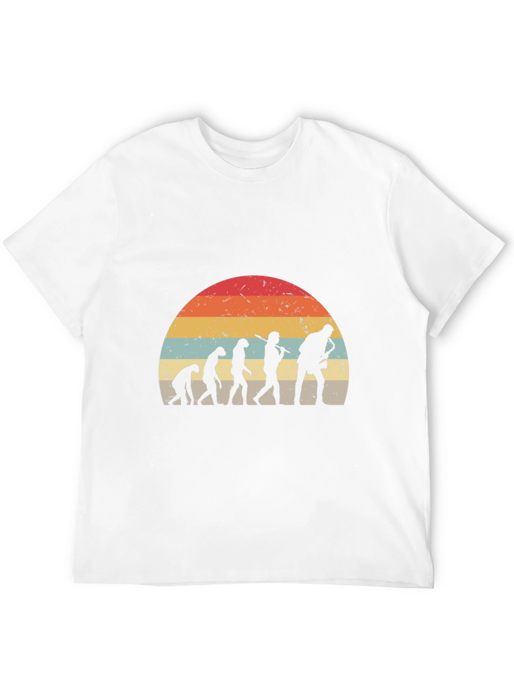 Evolution Saxophone Retro T-Shirt