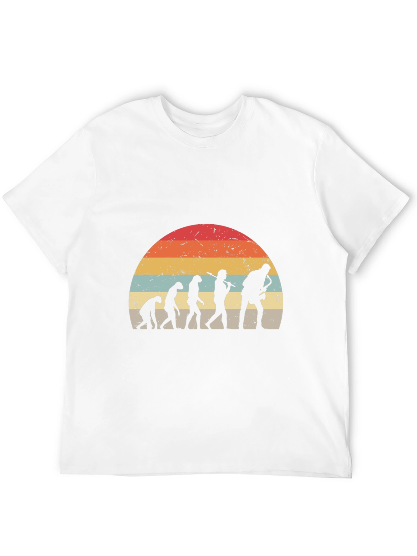 Evolution Saxophone Retro T-Shirt