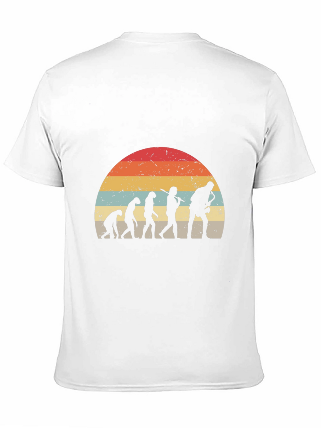 Evolution Saxophone Retro T-Shirt