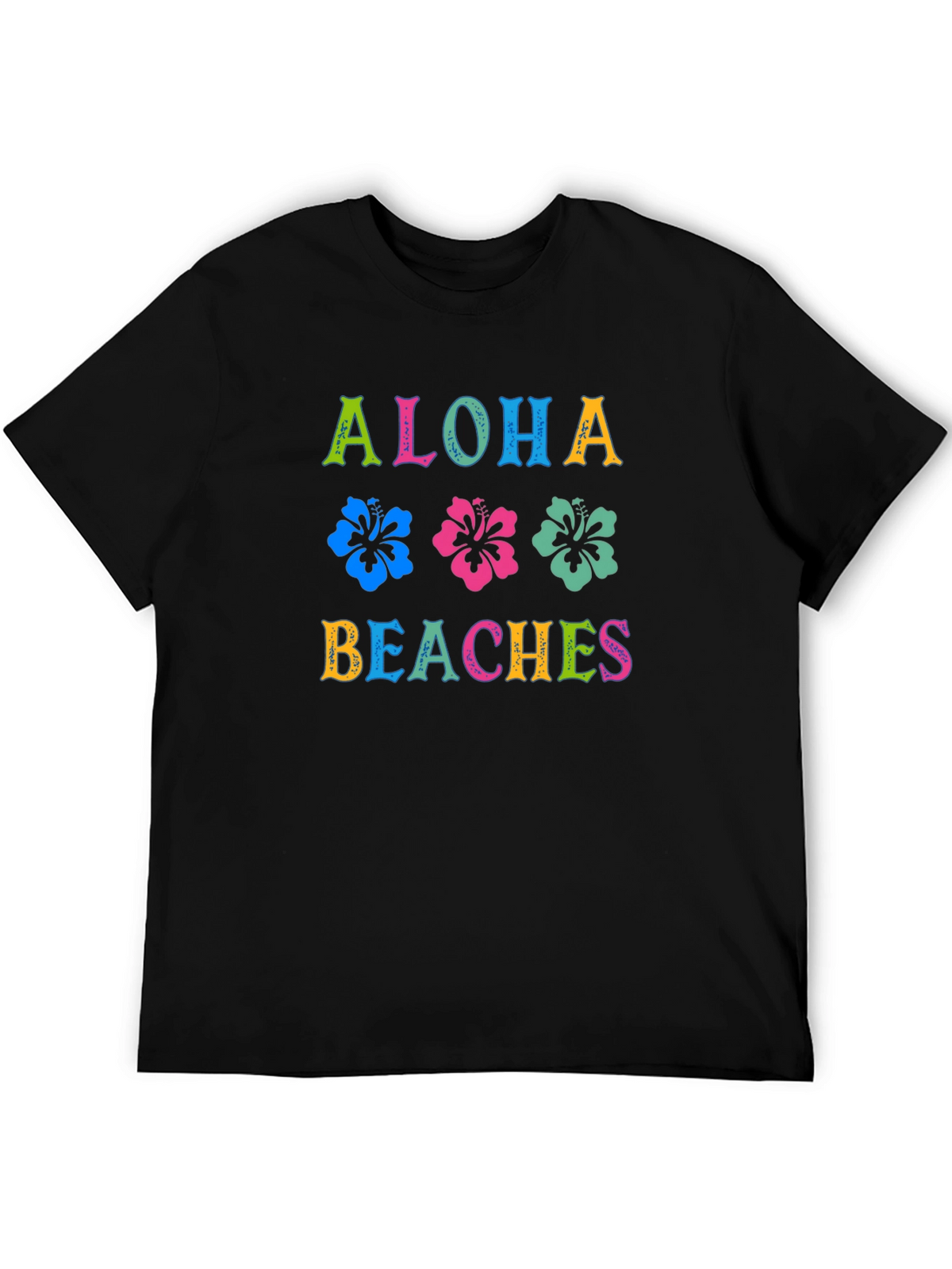 Aloha Beaches Graphic Tee | Tropical Summer Shirt