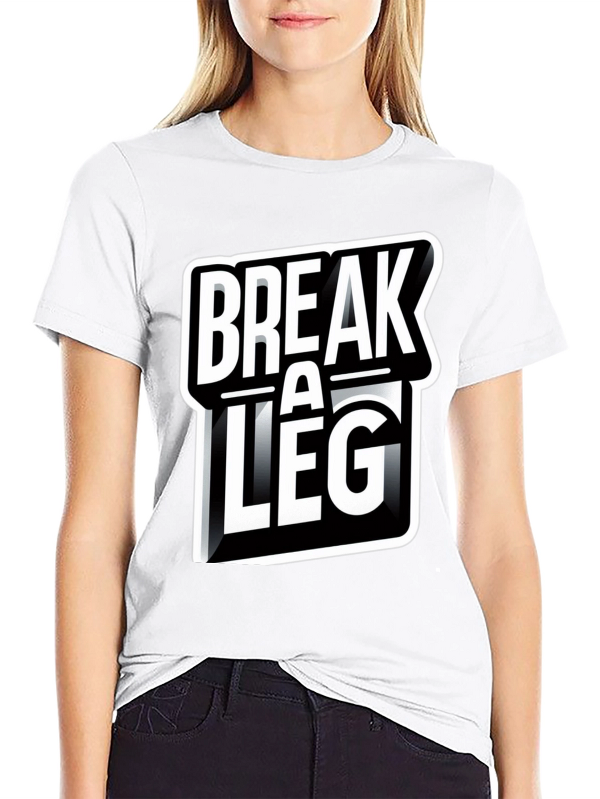 Break A Leg Graphic Tee