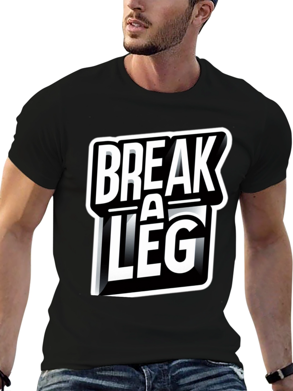Break A Leg Graphic Tee