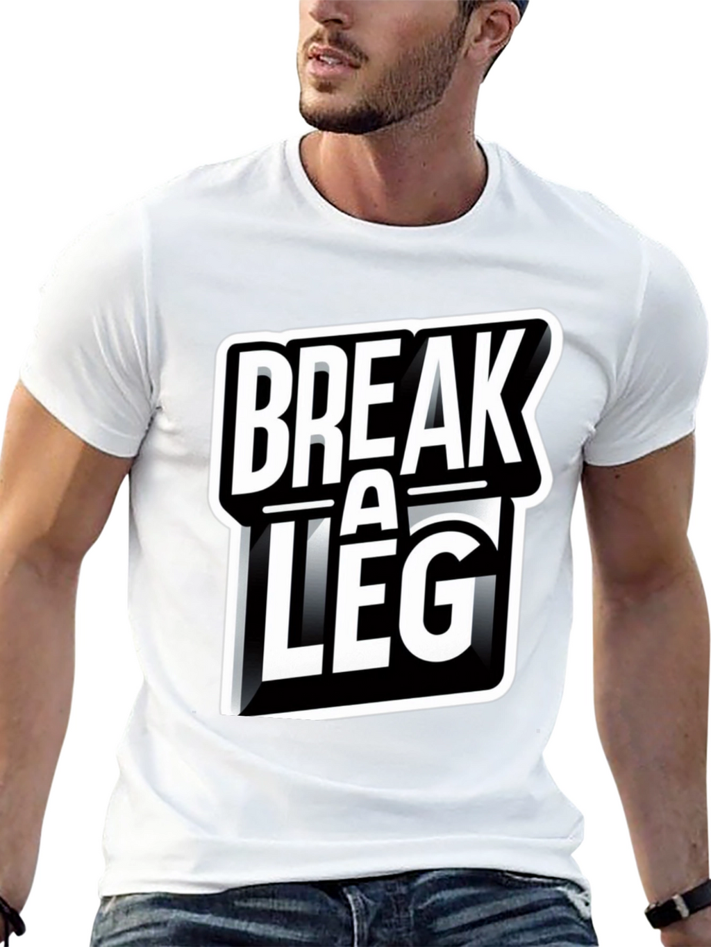 Break A Leg Graphic Tee