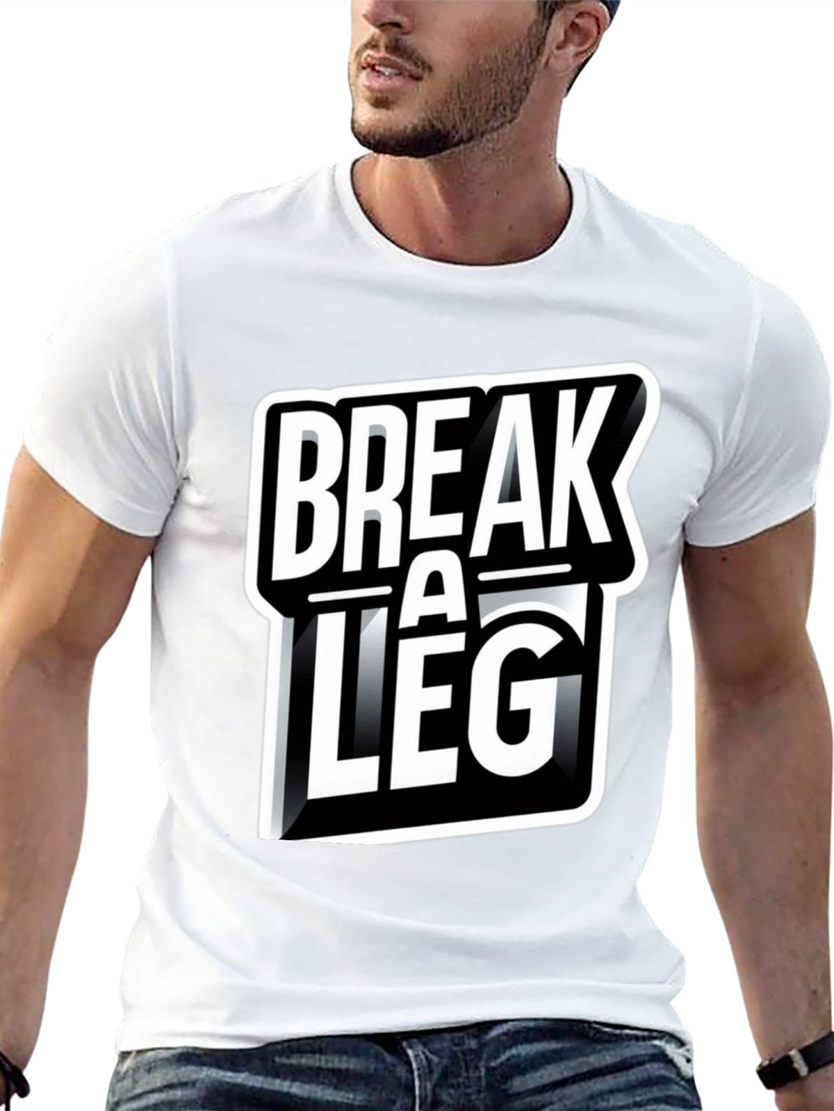 Break A Leg Graphic Tee