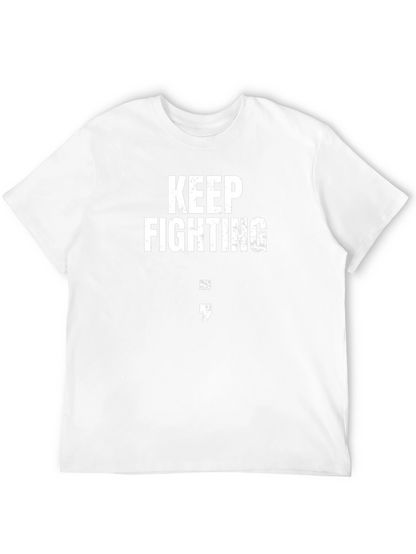 Keep Fighting Semicolon Graphic T-Shirt