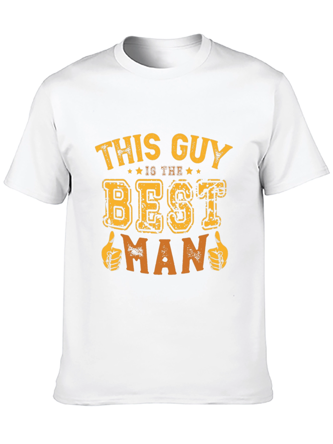 Best Man T-Shirt Funny Wedding Party Tee