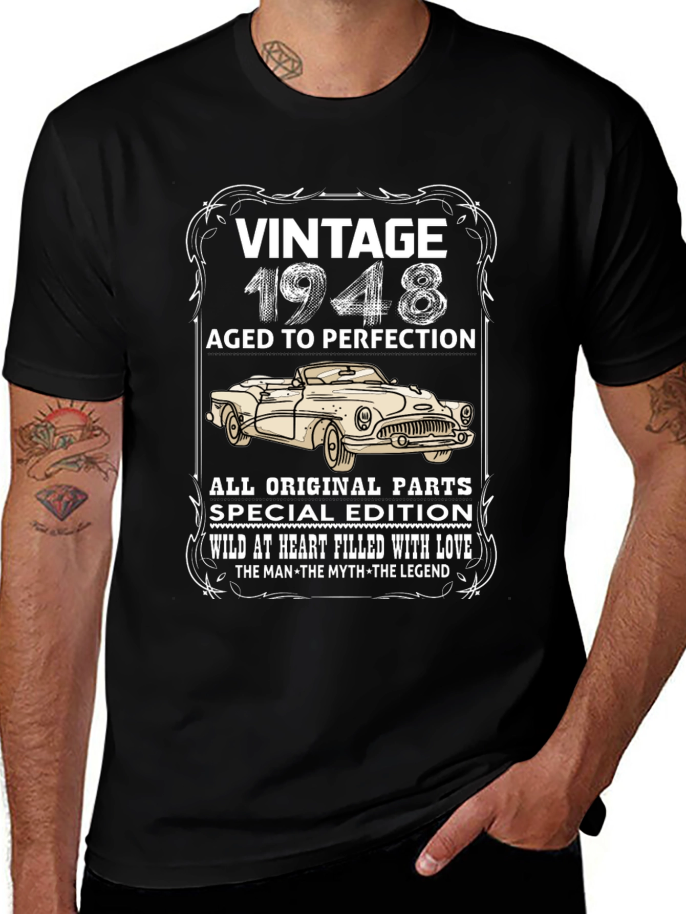 Vintage 1948 Aged to Perfection T-Shirt