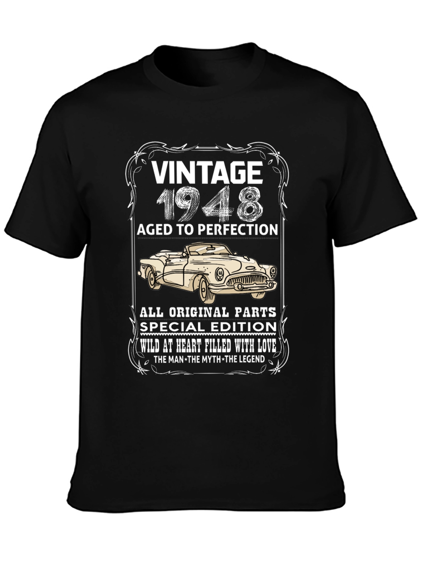 Vintage 1948 Aged to Perfection T-Shirt