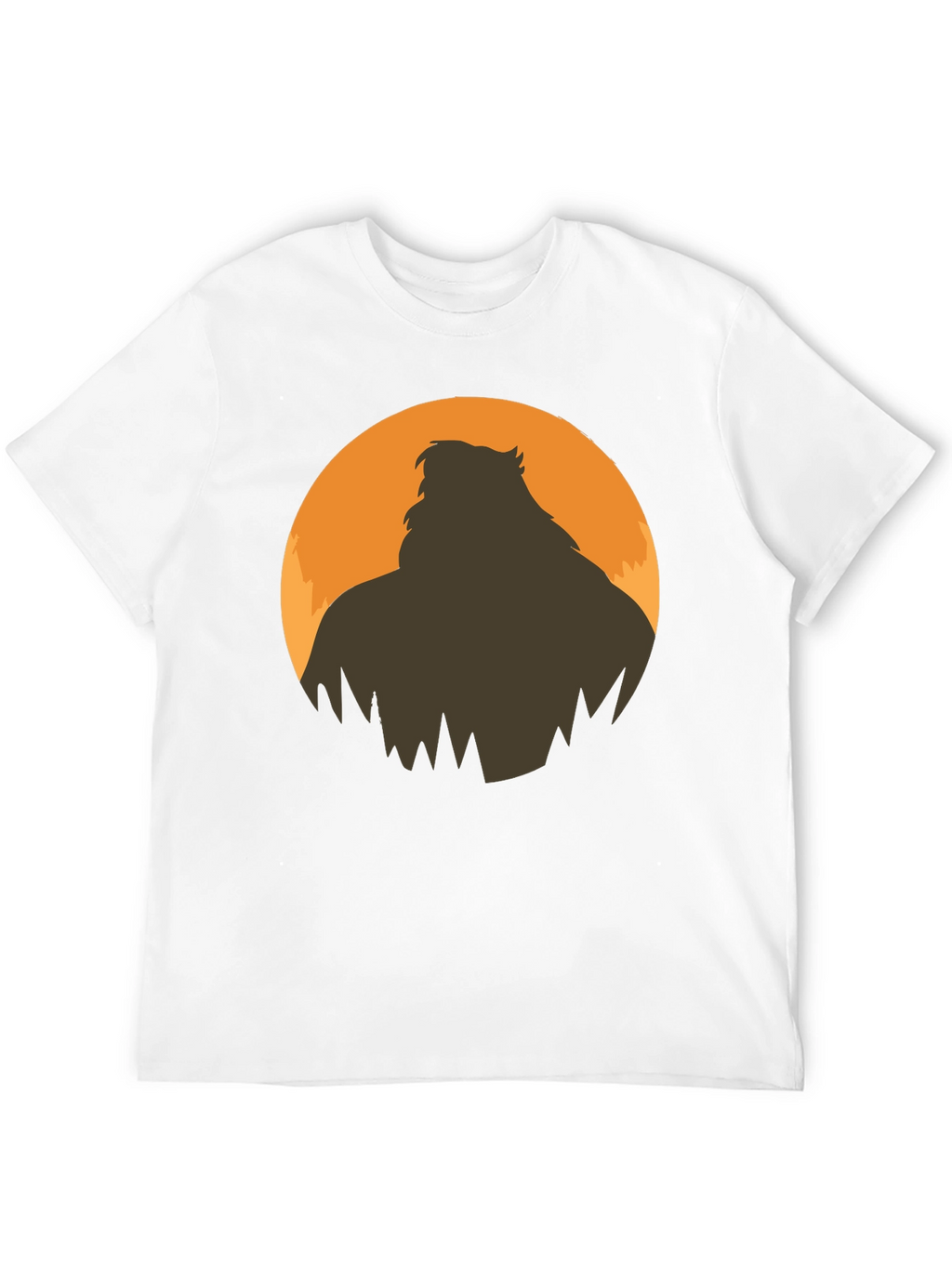 Bigfoot Silhouette Graphic Tee - Mens Black T-Shirt