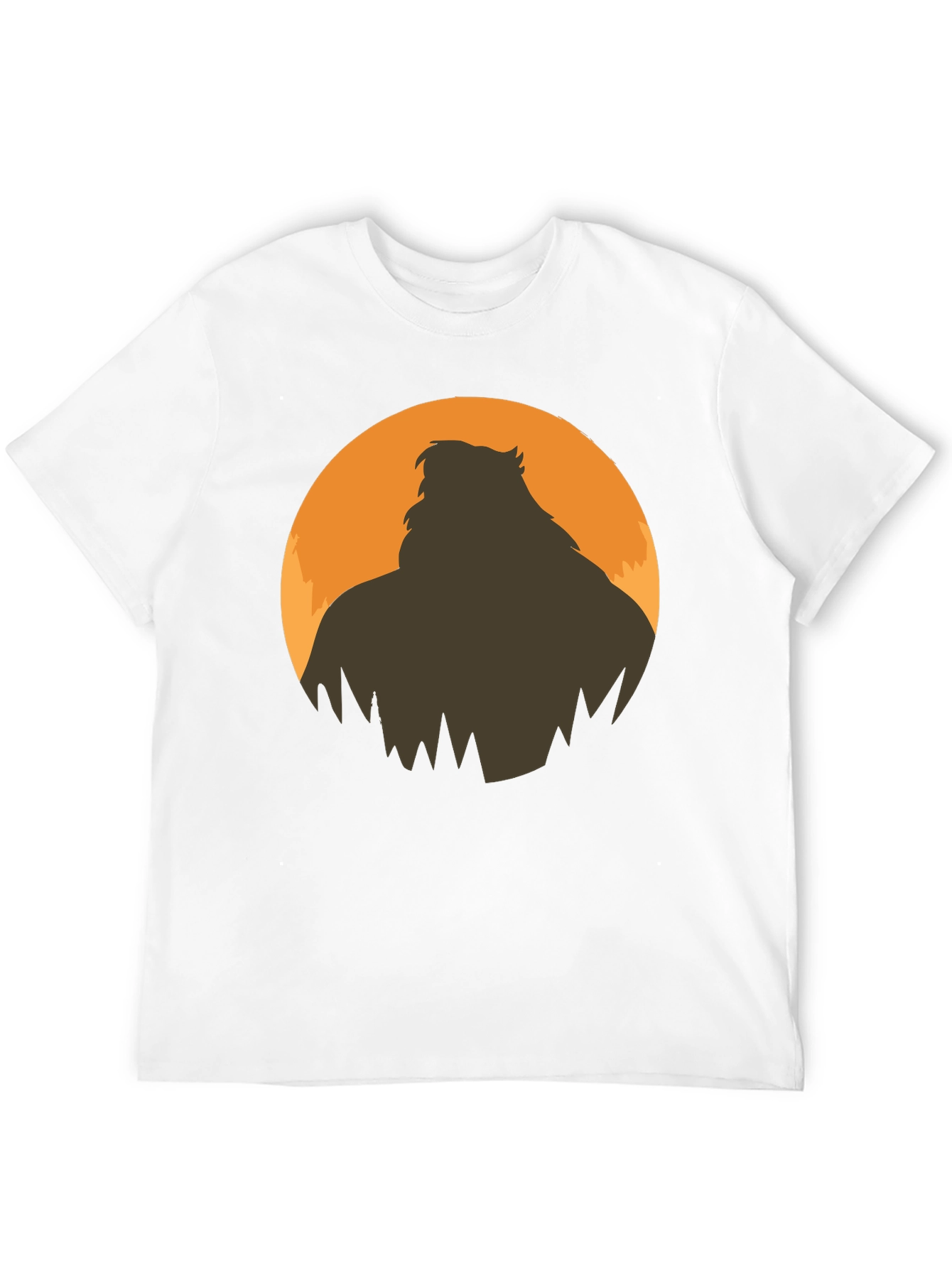 Bigfoot Silhouette Graphic Tee - Mens Black T-Shirt