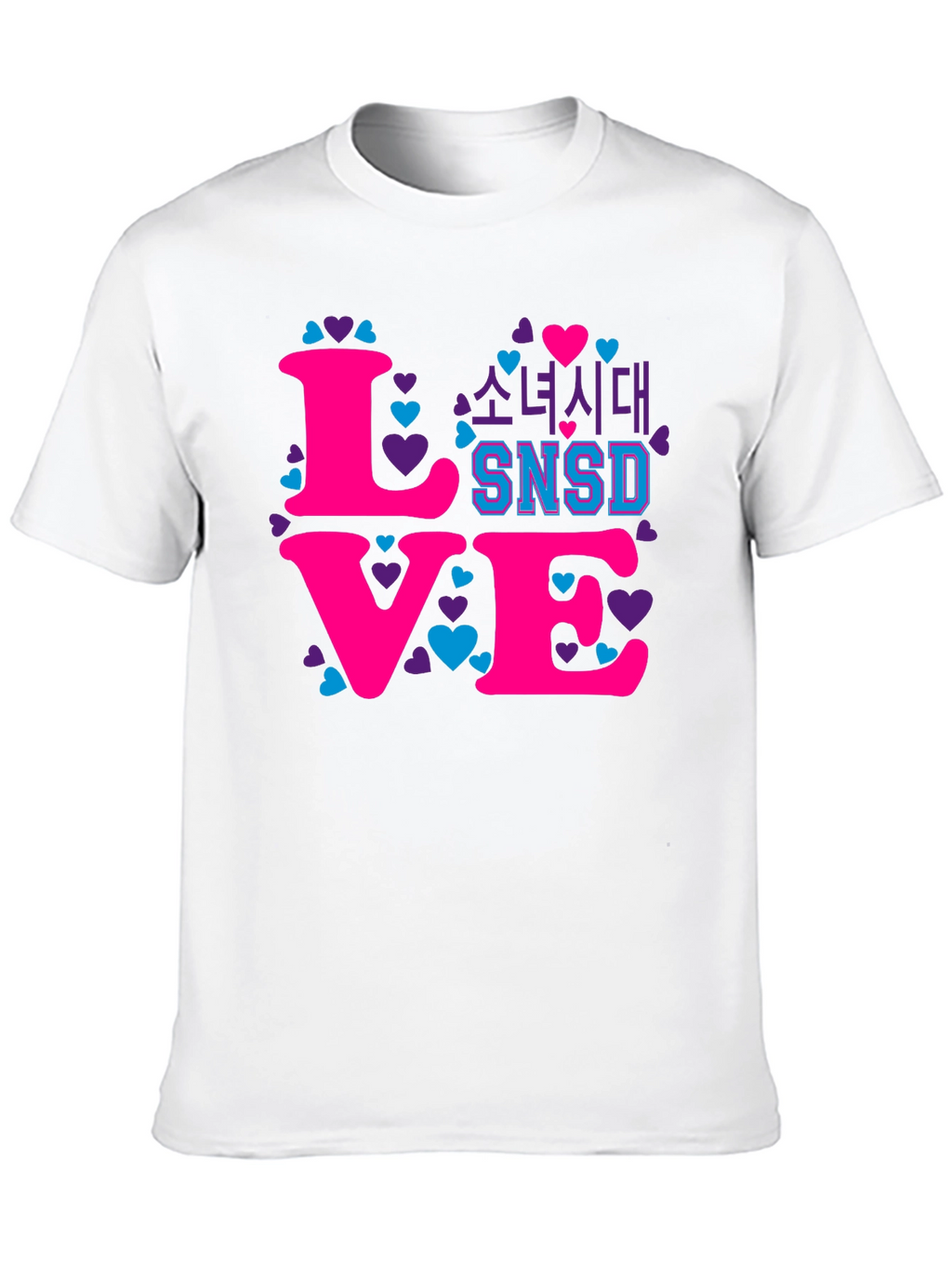 Love SNSD Tee - K-Pop Heart T-Shirt