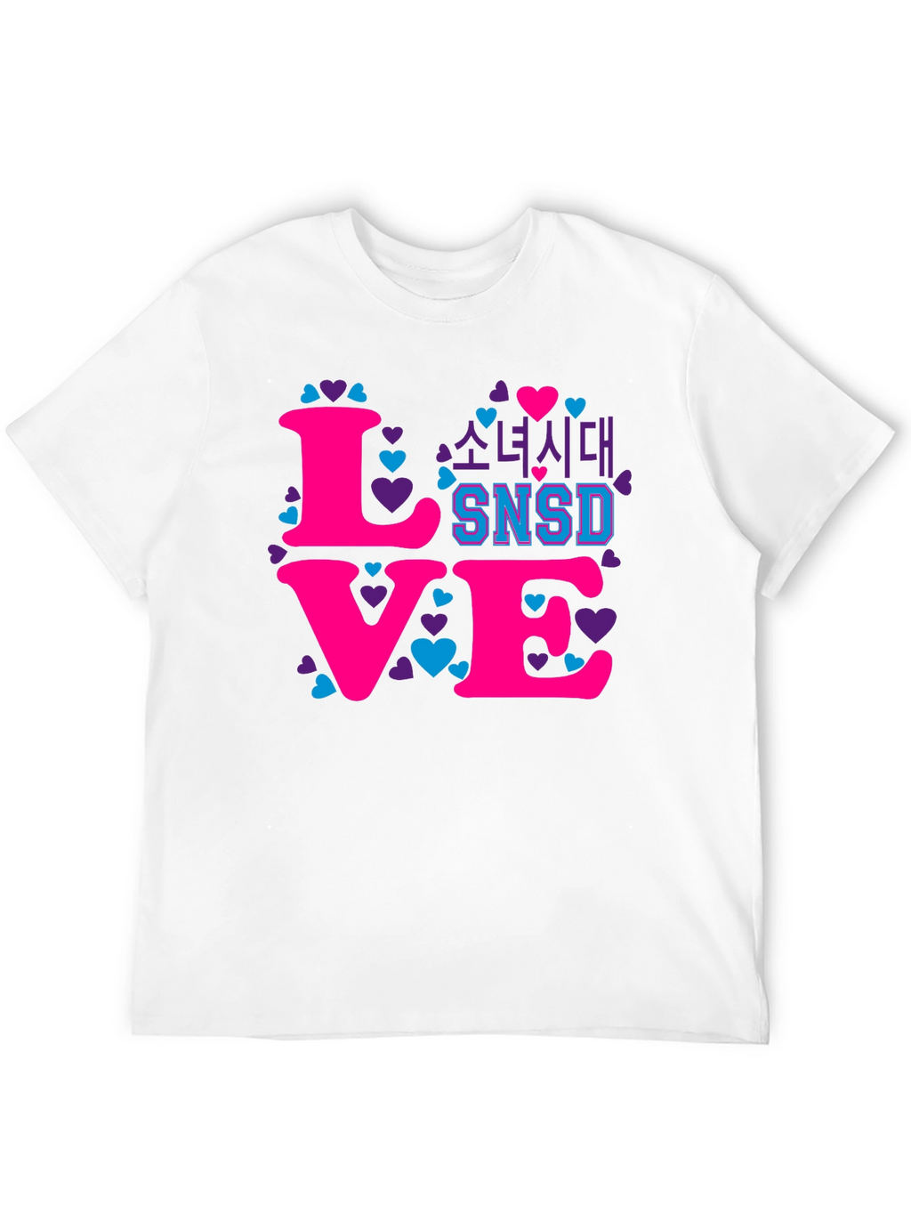 Love SNSD Tee - K-Pop Heart T-Shirt