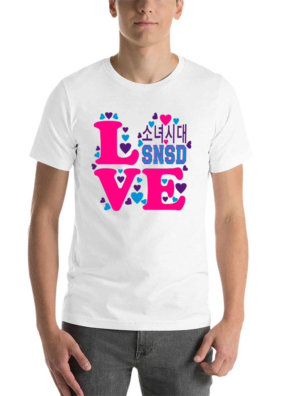 Love SNSD Tee - K-Pop Heart T-Shirt