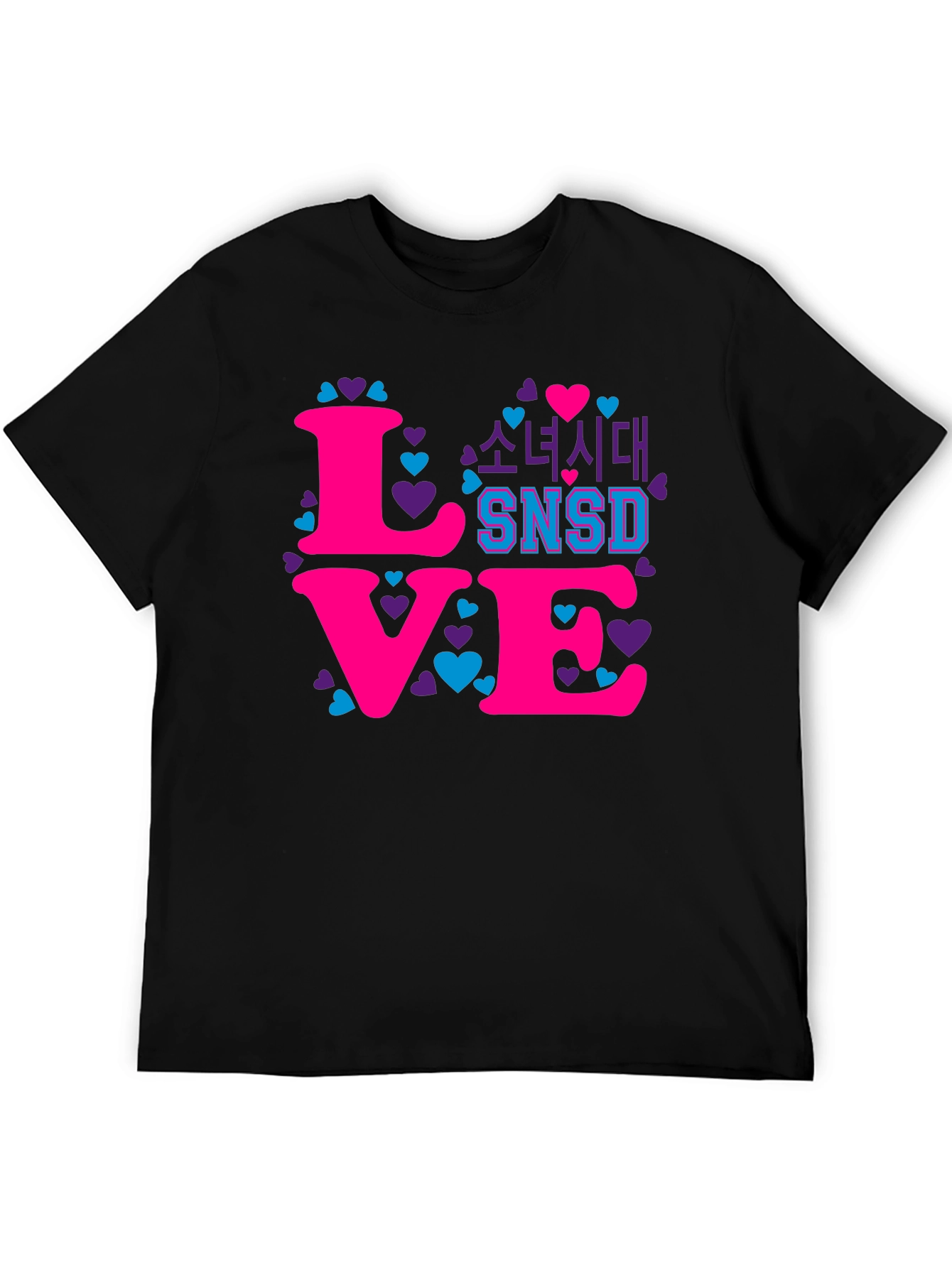 Love SNSD Tee - K-Pop Heart T-Shirt