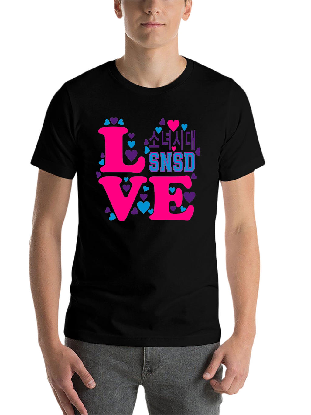 Love SNSD Tee - K-Pop Heart T-Shirt