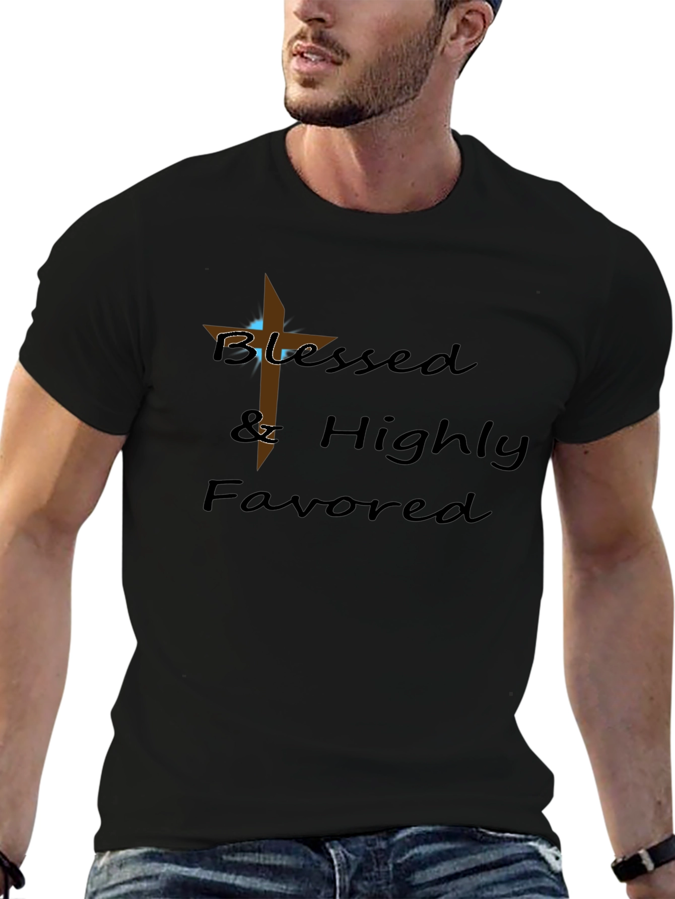 Blessed & Highly Favored T-Shirt - Christian Apparel