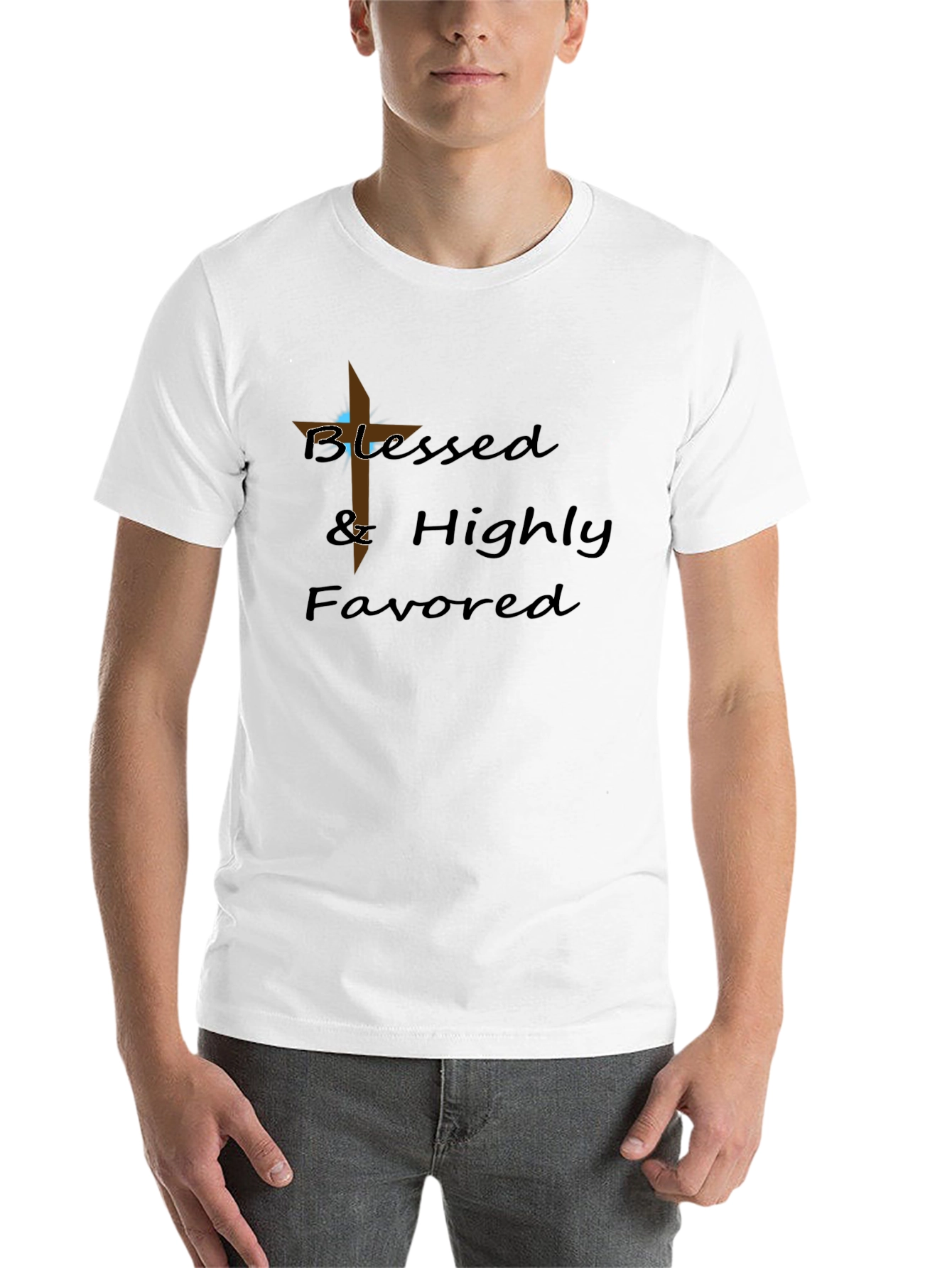 Blessed & Highly Favored T-Shirt - Christian Apparel