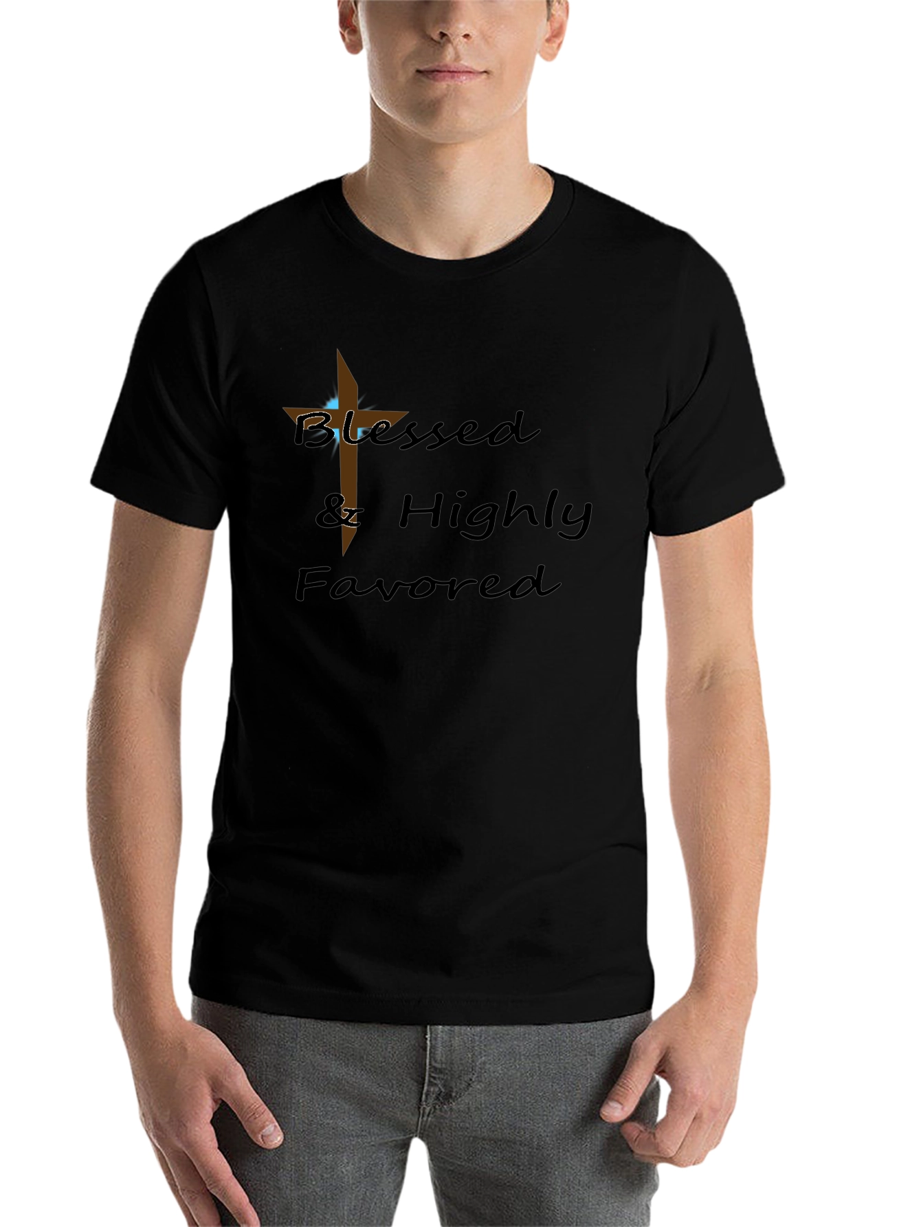 Blessed & Highly Favored T-Shirt - Christian Apparel
