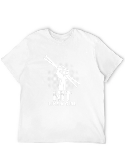 Hit Like a Girl Graphic T-Shirt