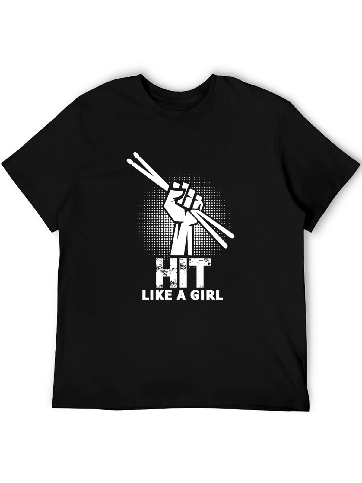 Hit Like a Girl Graphic T-Shirt
