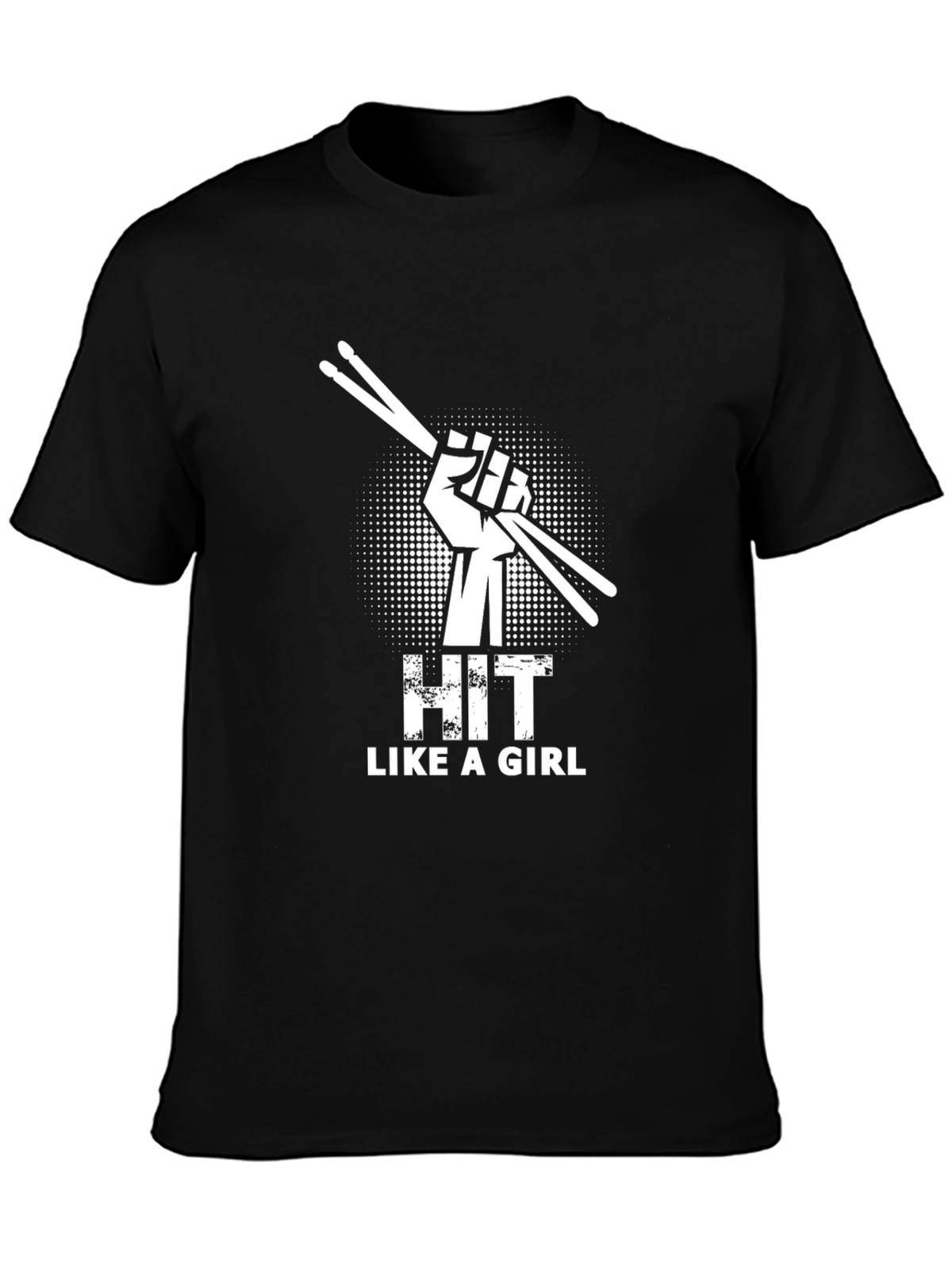 Hit Like a Girl Graphic T-Shirt