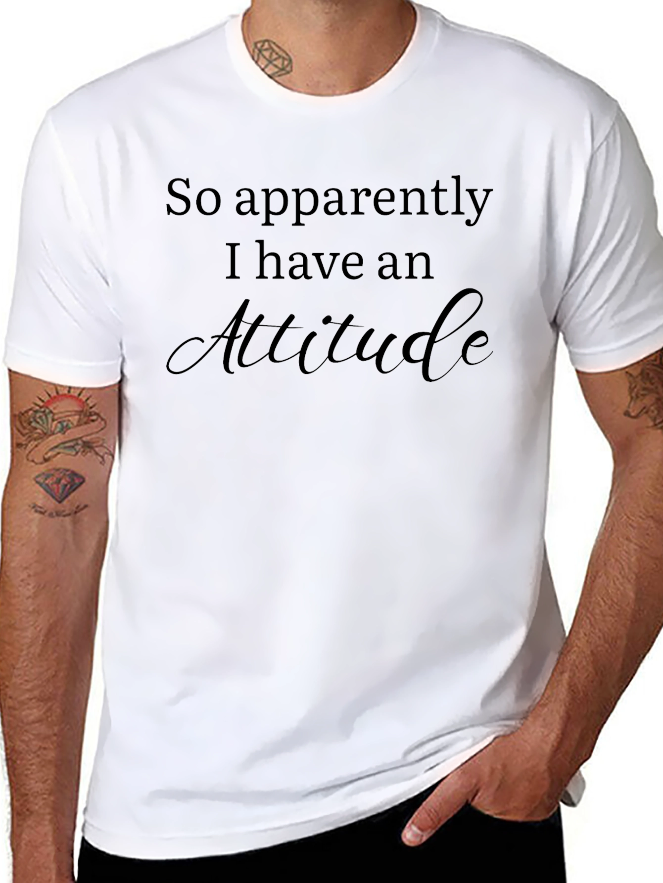 Funny Attitude T-Shirt - So Apparently I Have An Attitude
