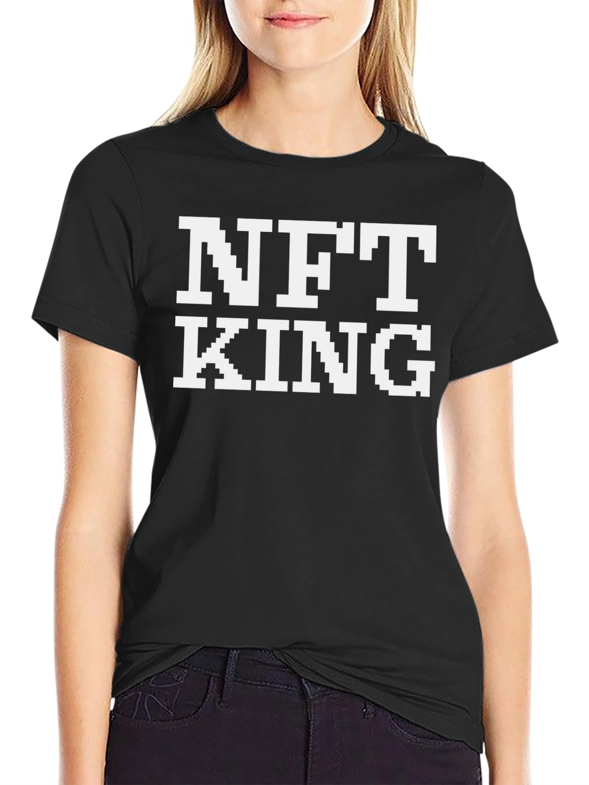 NFT King Black T-Shirt