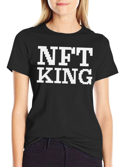 NFT King Black T-Shirt