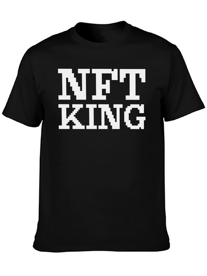 NFT King Black T-Shirt