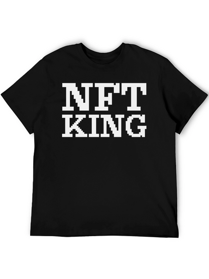 NFT King Black T-Shirt