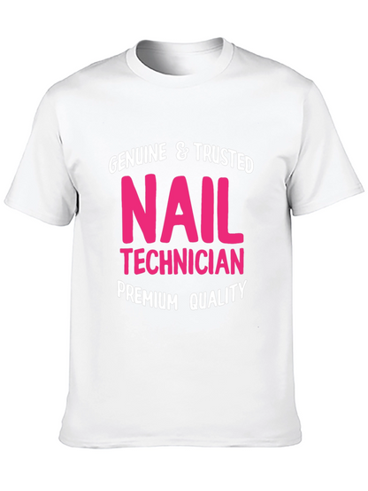 Genuine Nail Technician Premium Quality T-Shirt
