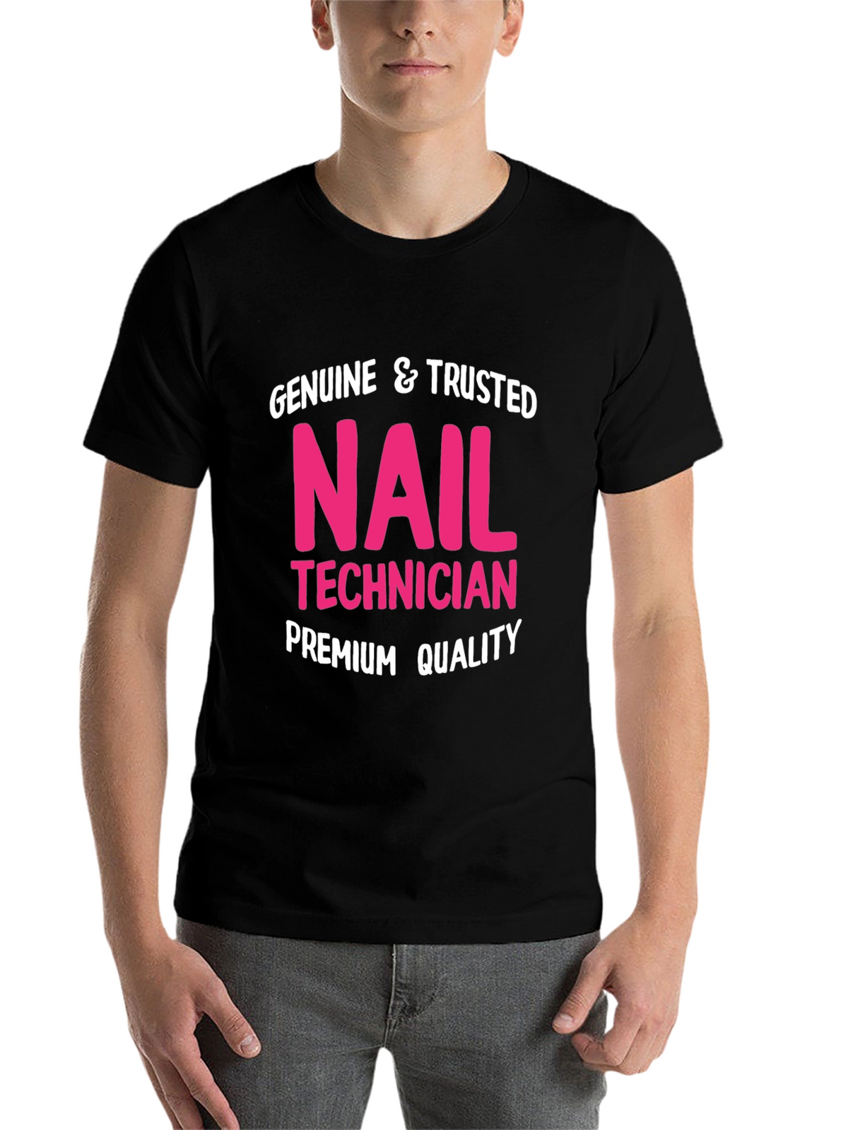 Genuine Nail Technician Premium Quality T-Shirt