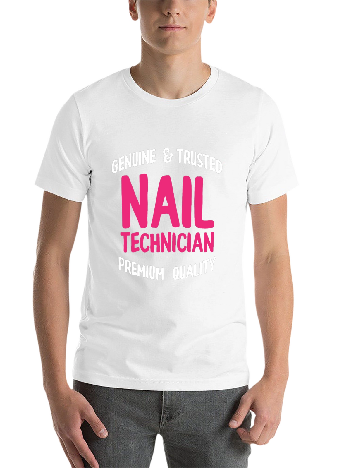 Genuine Nail Technician Premium Quality T-Shirt