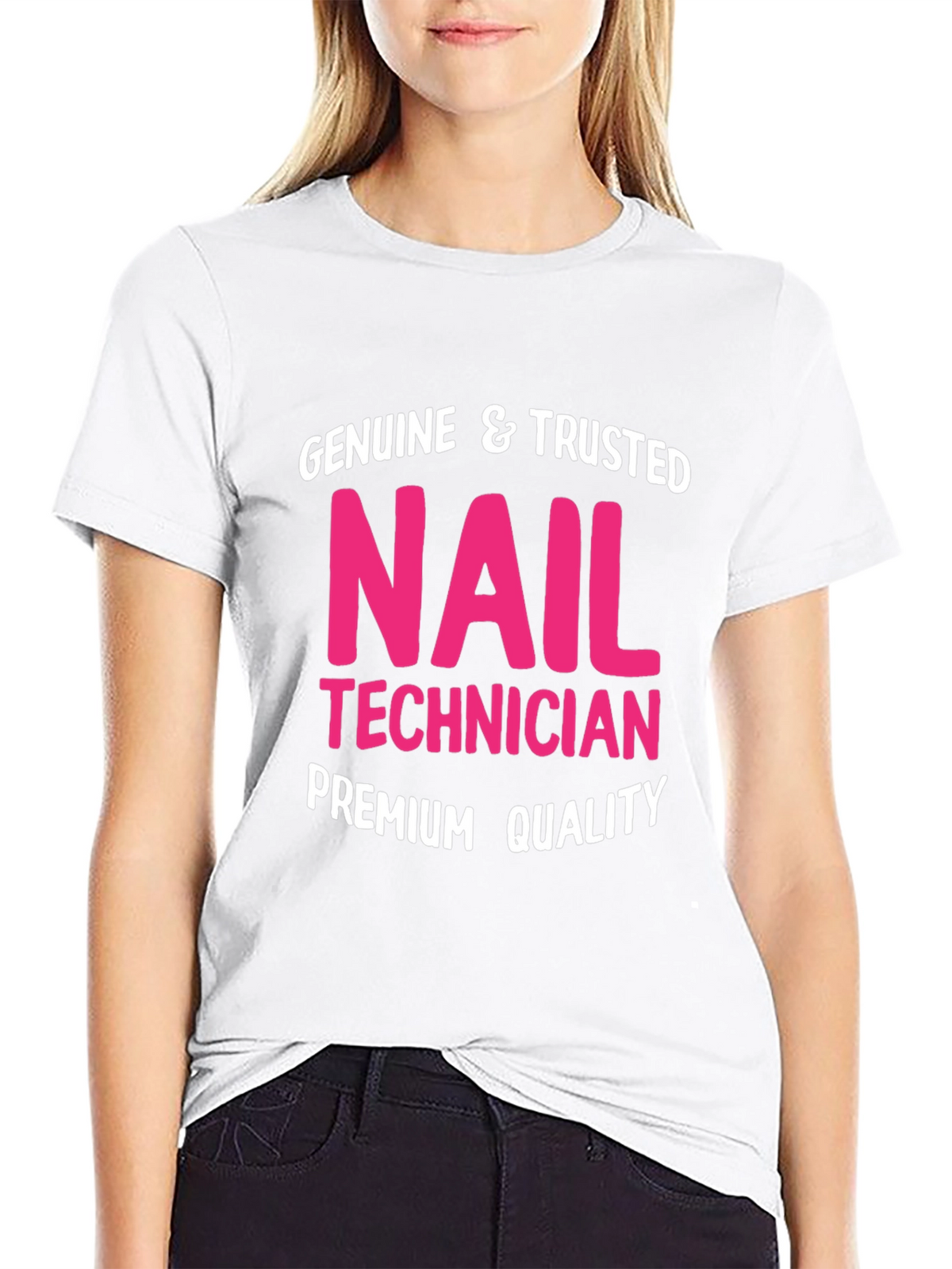 Genuine Nail Technician Premium Quality T-Shirt