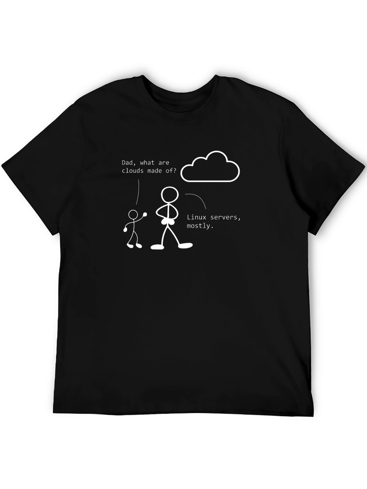 Linux Servers Cloud T-Shirt