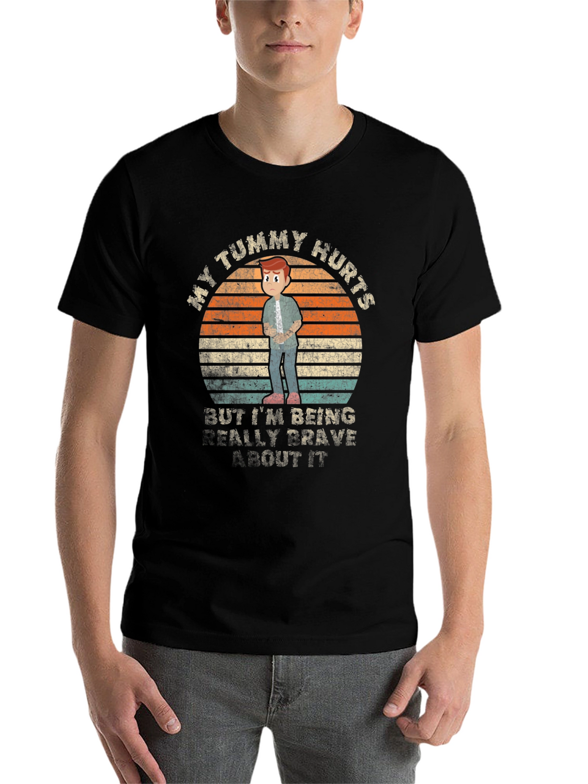 My Tummy Hurts Brave T-Shirt
