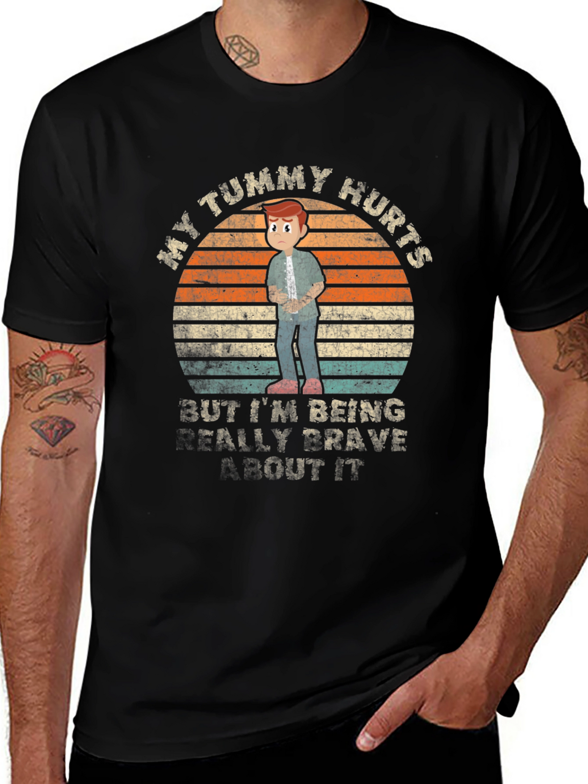 My Tummy Hurts Brave T-Shirt