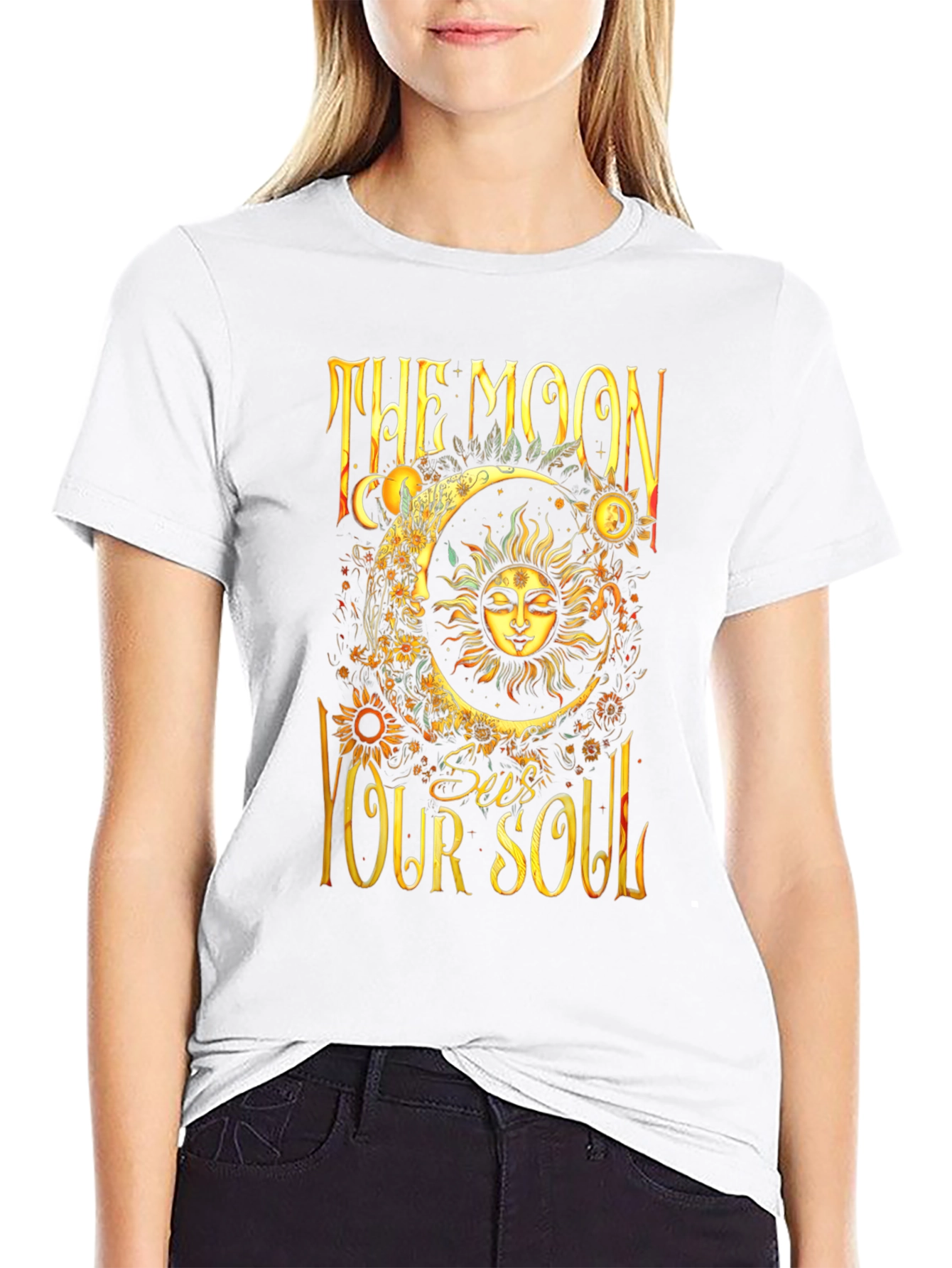 The Moon Sees Your Soul Graphic Tee