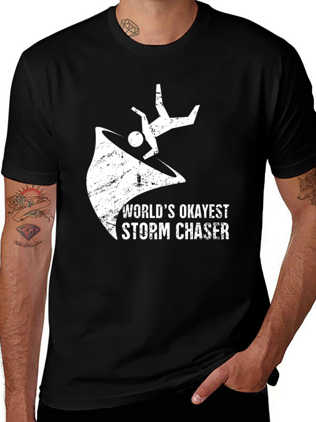 Worlds Okayest Storm Chaser T-Shirt