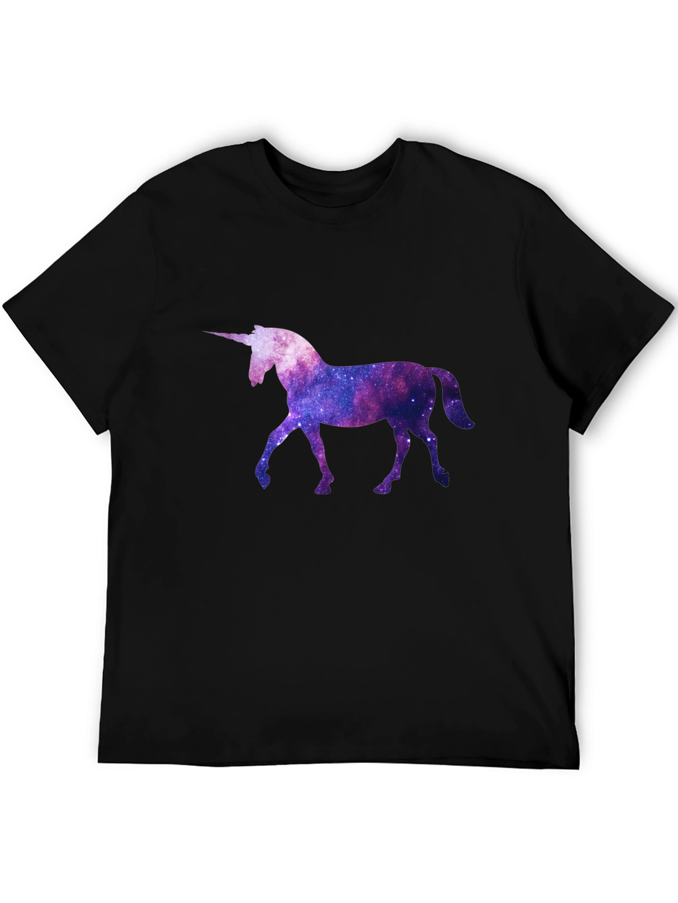 Unicorn Galaxy Graphic T-Shirt - Stylish Cosmic Design